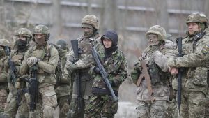Флагът на руска въоръжена опозиционна групировка се развя над Москва