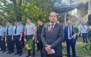 Настоящ и бивш МВР-шеф влязоха в спор на помен за загинали полицаи