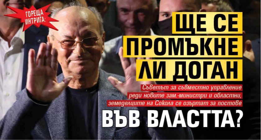 Ще се промъкне ли Доган във властта?