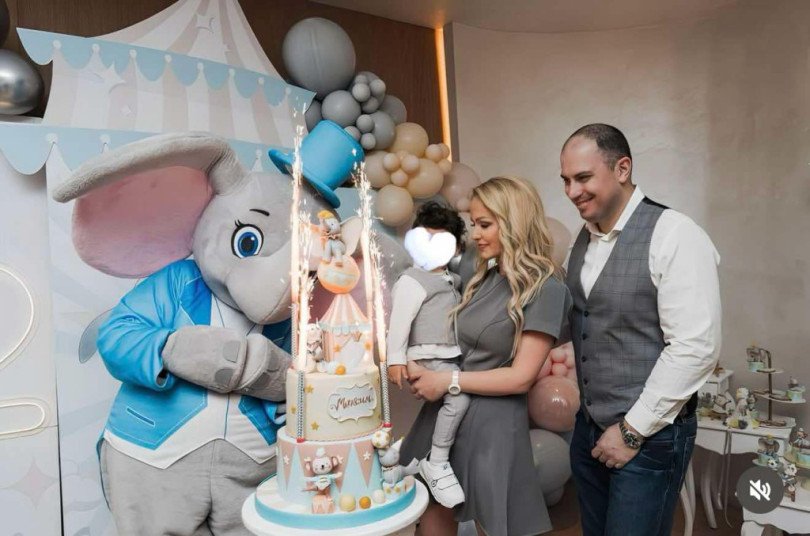 Внучето на вицето Илиана Йотова с КИЧОЗЕН рожден ден за 50 бона