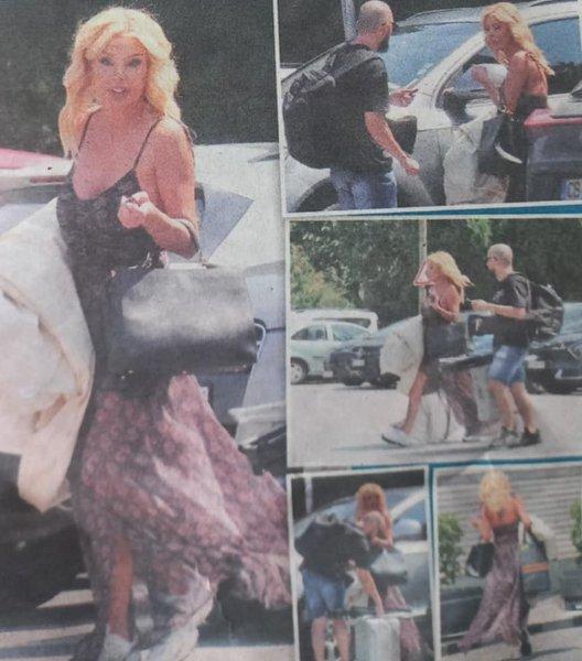 Светлана Гущерова отпраши на снимки с млад оператор