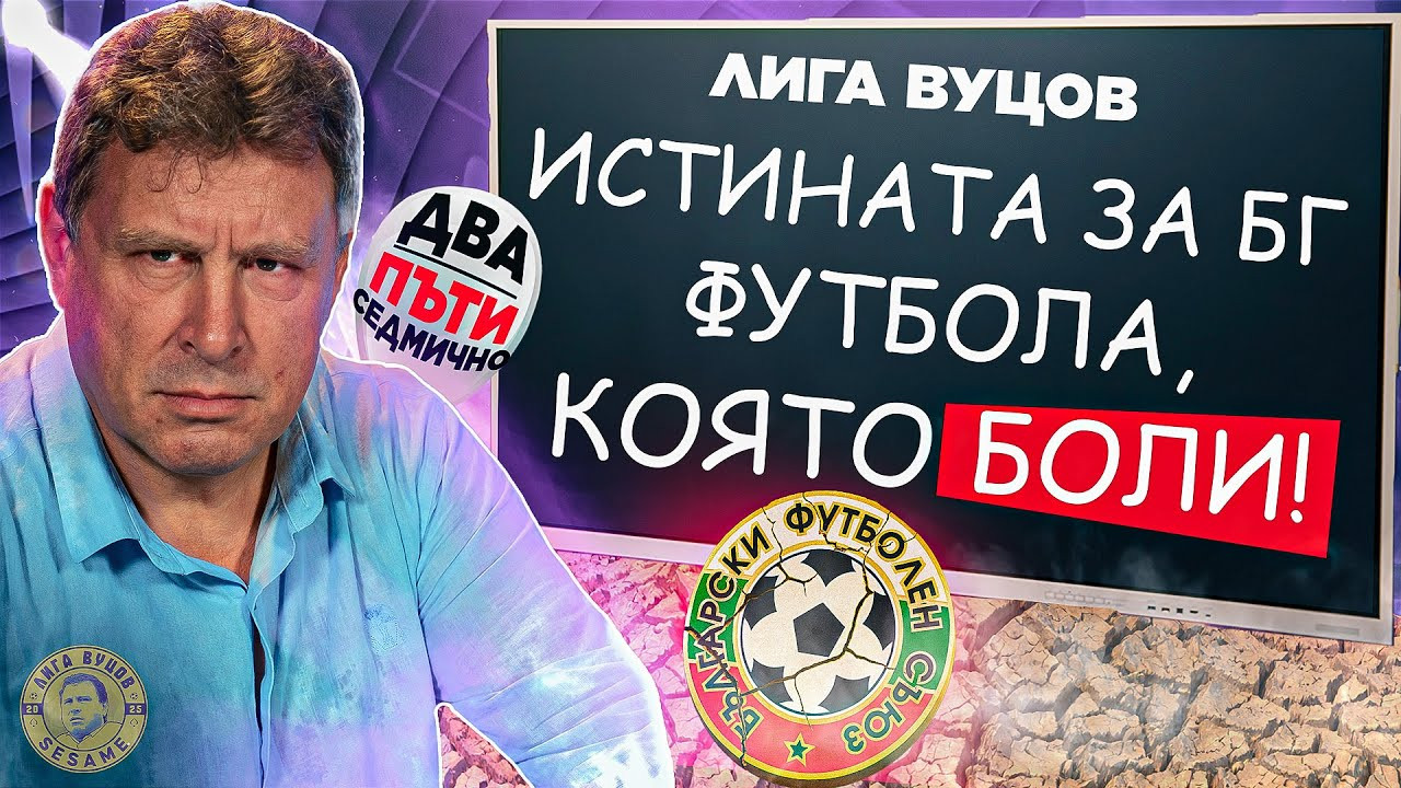 Футболната легенда и водещ на суперхита „Лига Вуцов“ Вили Вуцов: Нашият футбол е в ръцете на аматьори и парашутисти!