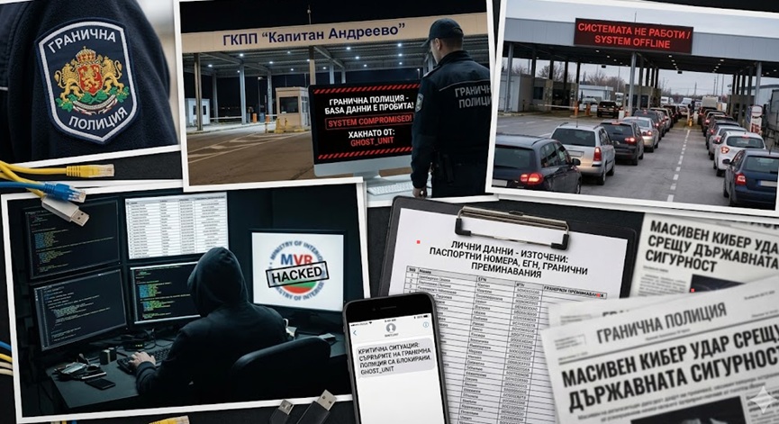 Хакери разбиха „Гранична полиция“, подменят данни