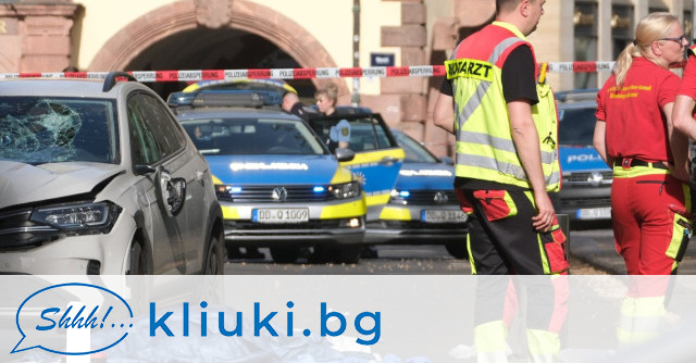 Кола се вряза в пешеходци в центъра на Лайпциг, двама загинаха, 22-ма са ранени (снимки/видео)