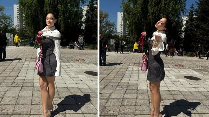 Племенницата на Преслава е абитуриентка: Младата Виктория потресе с тежък грим на изпращането! (СНИМКИ)