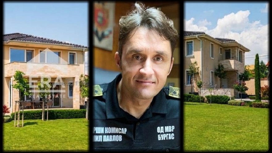 Палат за 800 000 лв., а по документи – за 90: Как полицаят Емил Павлов изгради лукс в Бургас? (Част 1 + СНИМКИ)