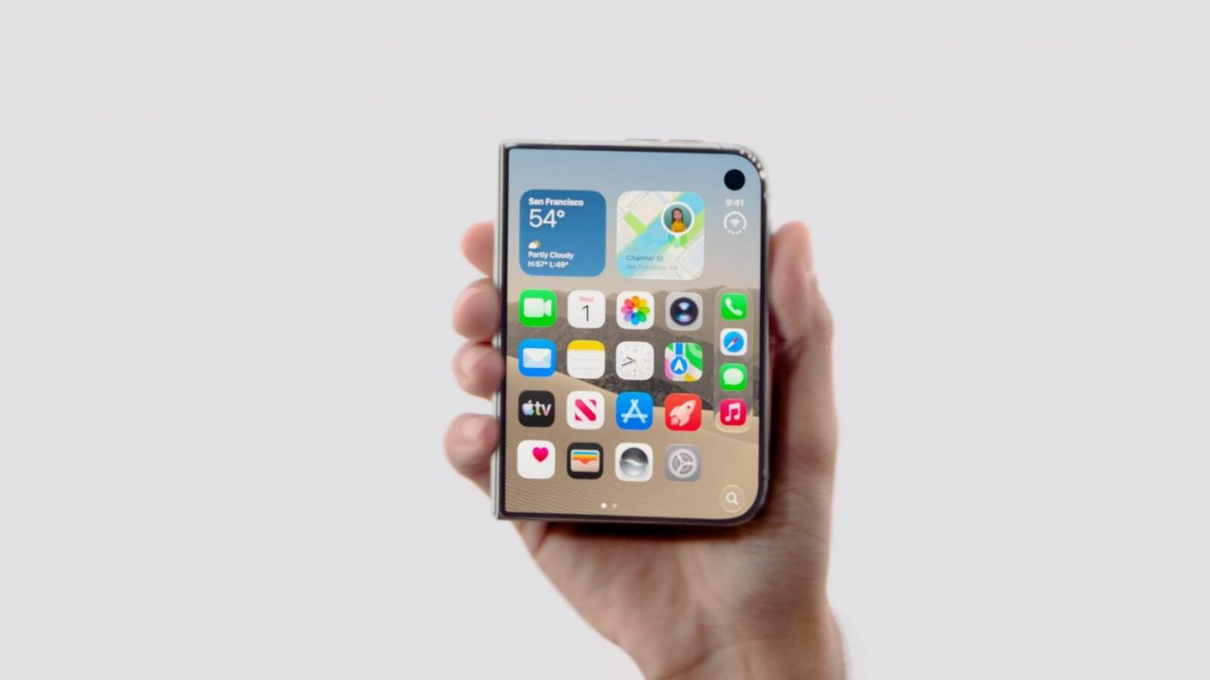 Apple представи първия сгъваем iPhone (видео и снимки)