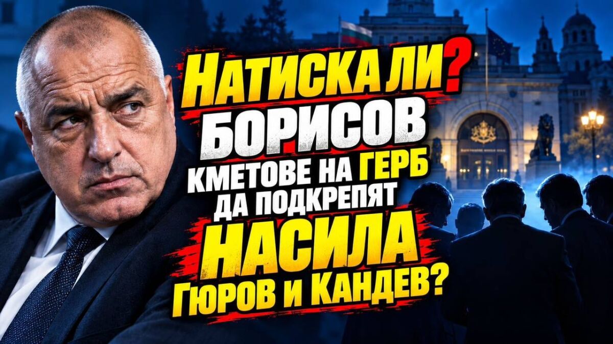 Борисов играе задкулисно с ПП-ДБ? Говори Димитър Ганев